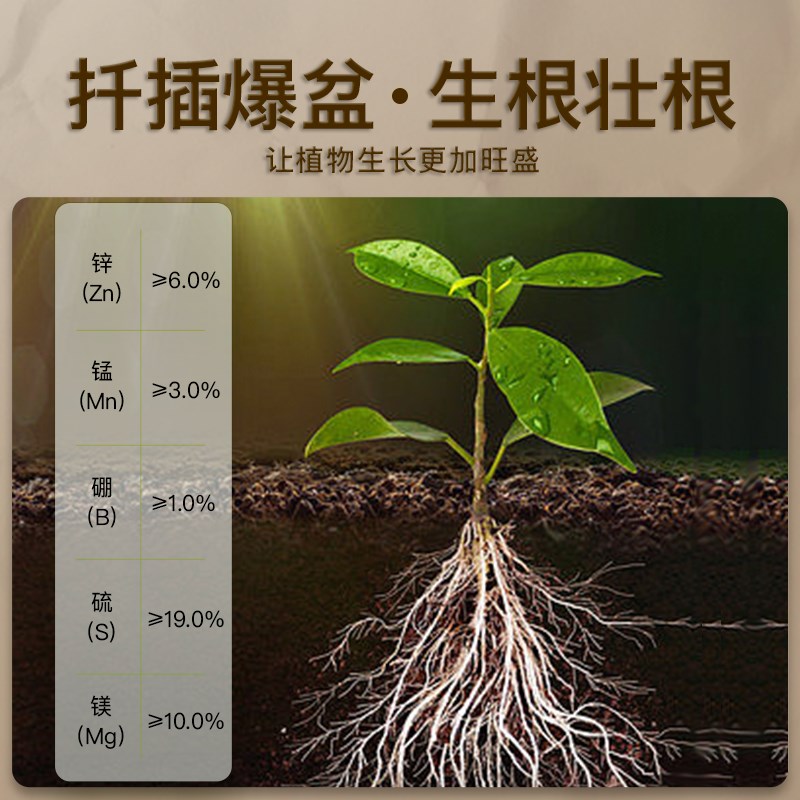 壕沐森生根粉植物通用型生根剂扦插多肉营养液快速生根移栽