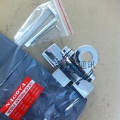 车载台天线套装 饰天线手台对讲机天线 夹边UV双段天线馈线汽车可装