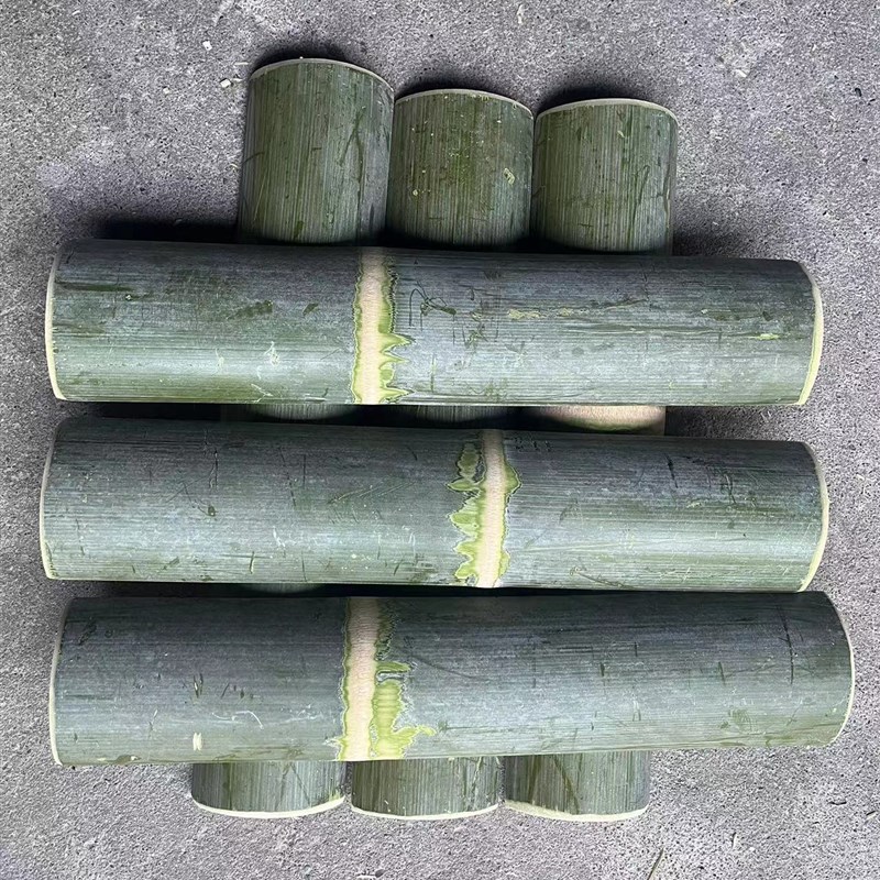 烤肉店装肉模具 烤肉竹片道具 竹子盘子摆件 自助烤肉竹片定制