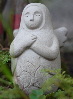 塞尔达传说王国之泪海利亚女神摆件海拉鲁周边鱼缸造景车内装饰品