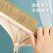 猪鬃毛扫把套装 清理扫头发神器垃圾铲 软毛扫帚木地板专用2023新款
