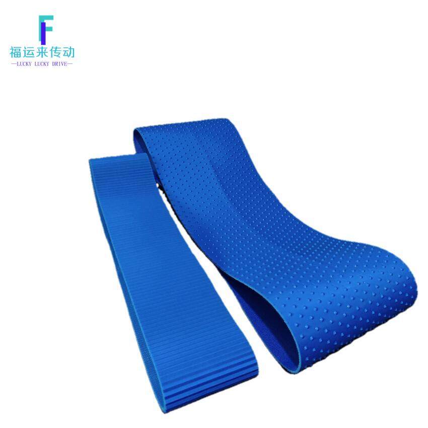 肉食分片机输送带pu轻型带鲜肉分切机分片带圆钉耐油蓝色横条纹,标准件/零部件/工业耗材,输送带/传送带,淘宝优惠券,粉丝福利购,淘宝优惠卷