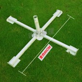 四脚伞座 2.4 伞架 折叠 3米摆摊伞配件 广告伞底座 户外遮阳伞