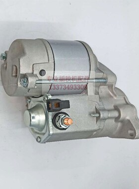 久保田高速插秧机配件NSPU68CSPV6C新款柴油启动机马达包邮