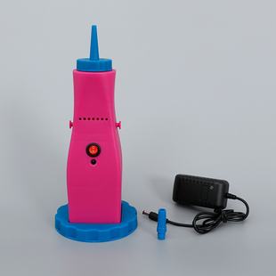 电动打气筒气球 长条球充气泵神器 双孔按压自动 冲的气球不能飞