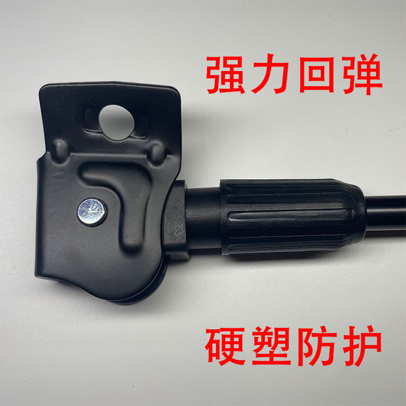 代驾车边撑14寸折叠电动车脚撑16寸停车支架单车边梯12寸偏支架