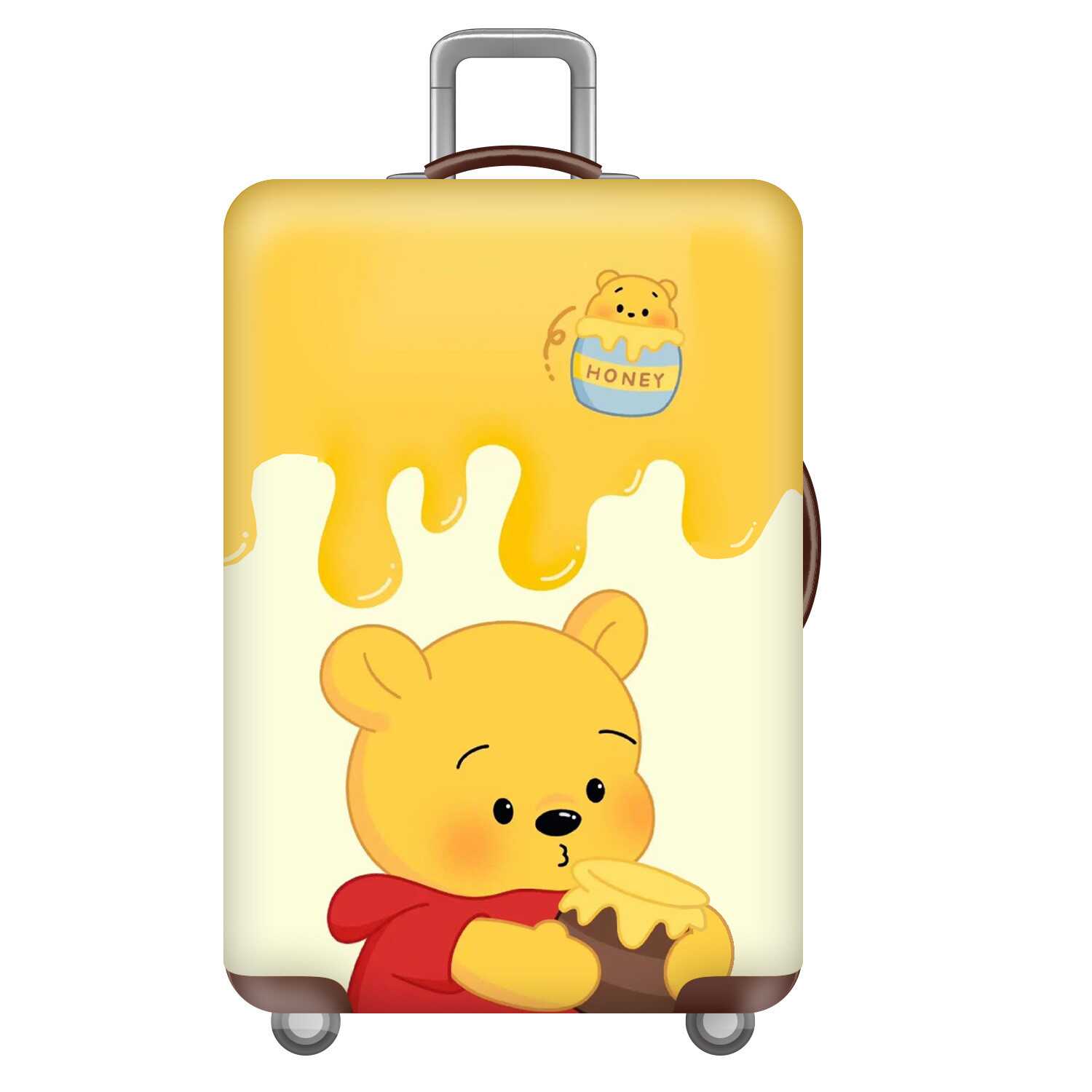 蜂蜜维尼旅游登机行李皮箱保护罩