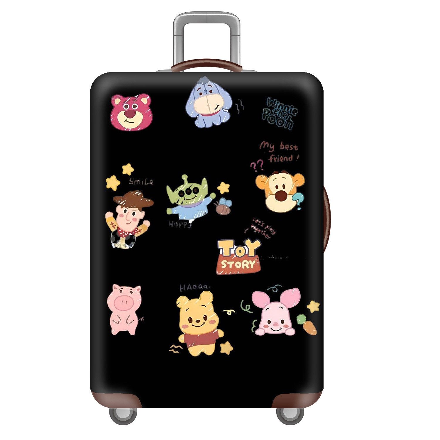 XB164三眼怪弹力箱套拉杆箱旅行旅游登机行李皮箱保护罩防尘袋子,箱包皮具/热销女包/男包,旅行箱配件,淘宝优惠券,粉丝福利购,淘宝优惠卷