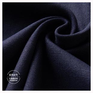 直销新款再生全棉细8安帆布布料做包 白色加厚老粗布12安纯棉帆布