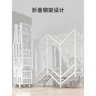 0WYV简易衣柜免安装 直销新款 折叠家用卧室布衣柜全钢架经济型小户