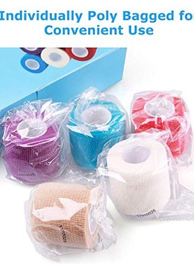 WorthWhile 5CM*450CM Self Adhesive Elastic Bandage Non-woven