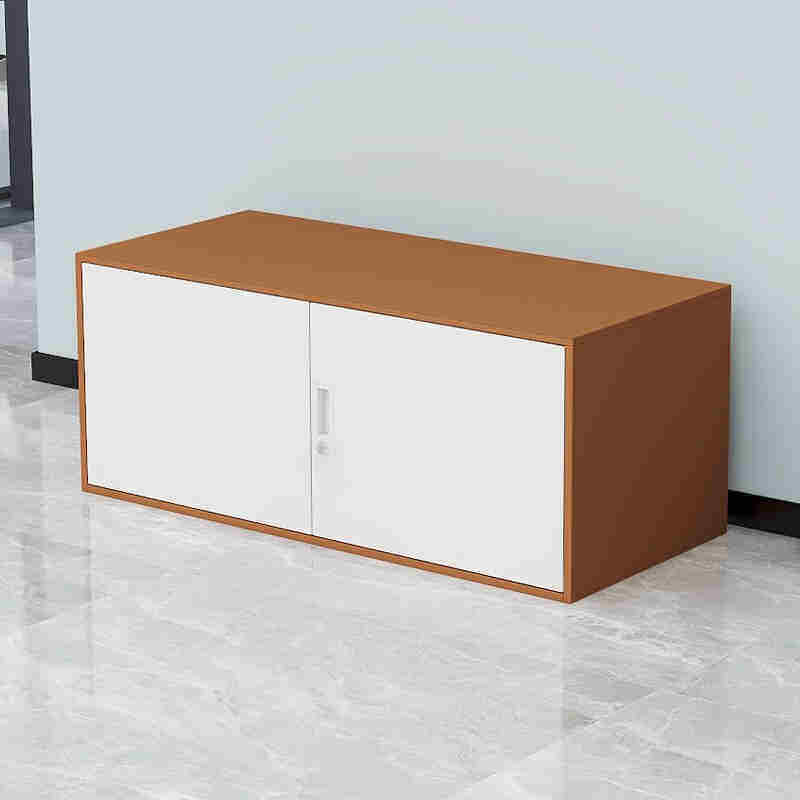 文件柜办公带锁铁皮柜矮柜财务资料档案柜套色移门卷门家用储