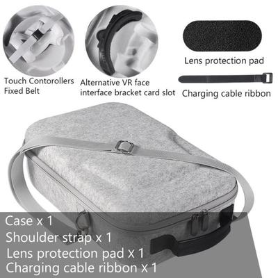 Multi-functional Black VR Carrying Case for Oculus Quest 2/1