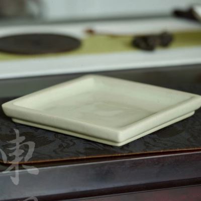 东门 第34款 四象 水底 釉水托盘  花盆托 架子