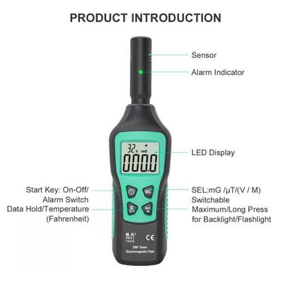 Radiation Dosimeter EMF Meter Electromagnetic Radiation Dete
