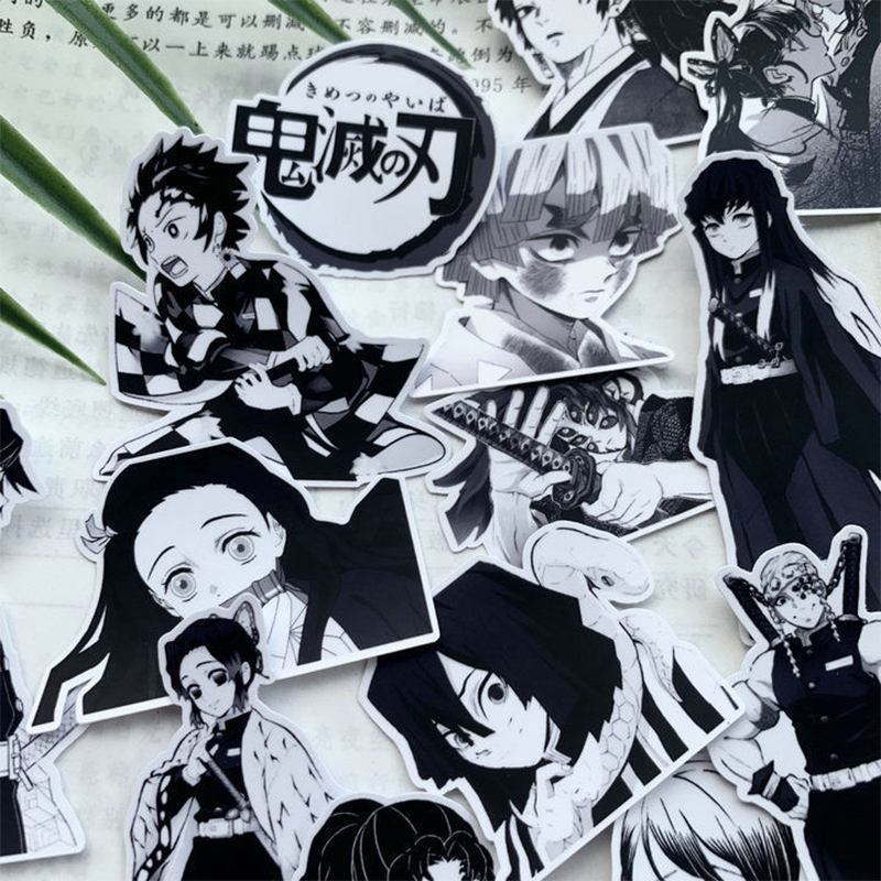 Anime Ghosts Destroy The Blade of Butterfly Shinobu Charcoal