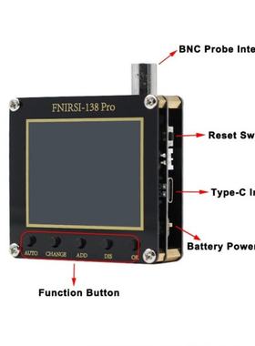 Compact Handheld Oscilloscope 2.5MSa/s 200KHz Analog Bandwid