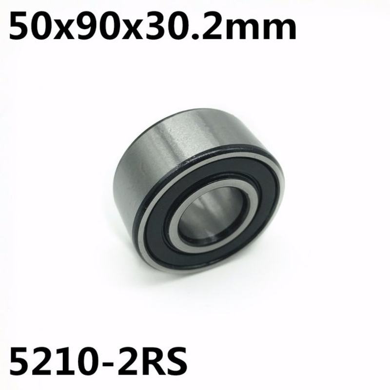 5210-2RS 50x90x30.2 mm Double row angular contact bearings 5
