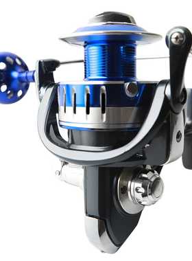 新款直销Saltiga系列 HiUmi 全金属铁板轮 灰色 重磅海钓纺车轮8