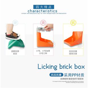 新款直销加厚牛羊舔砖盒 塑料舔块盒 羊用可固定盐砖盒 支架饲料