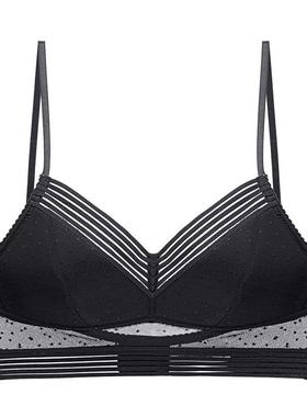 直销新款2025爆款跨境SHIEN亚马逊露背女士文胸薄款大码性感无钢