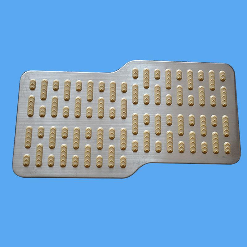 直销新款供应不锈钢汽车脚垫材料橡胶防滑板用品通用汽车脚垫