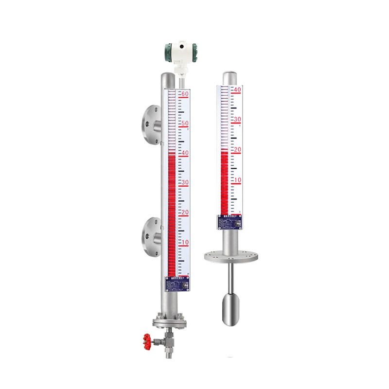 uhz磁翻板液位计304带远传防腐衬四氟报警开关防爆耐高温侧装顶装