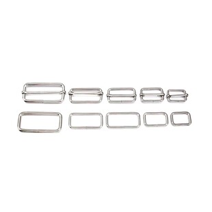 日字扣金属调节纽扣扣子腰带配件口字扣背带裤锁扣帽子扣环装饰