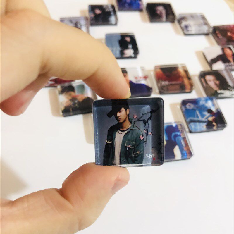 王力宏 龙的传人2060 专辑封面 磁铁冰箱贴 25X25MM 18个/套