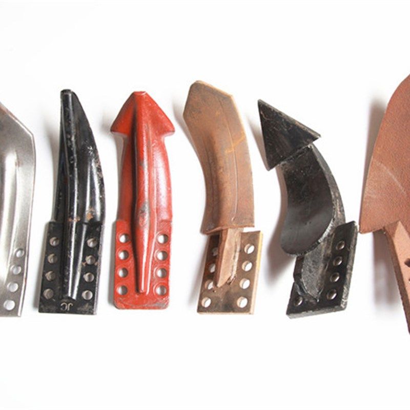 犁体犁头农用牛犁微耕机梨头尖旋耕机中间小犁头高强度耐磨加厚