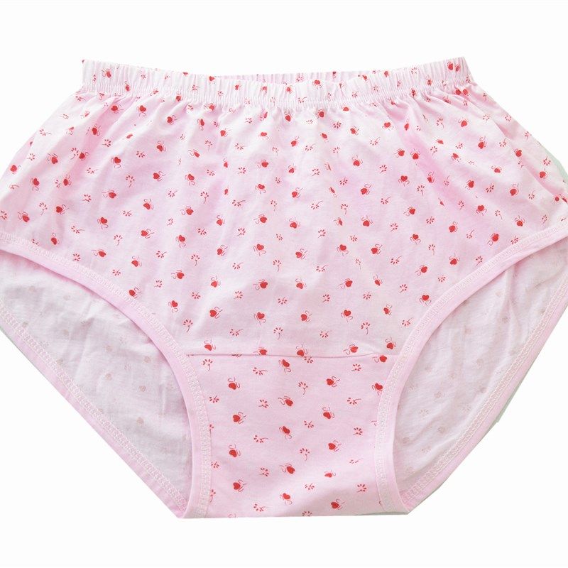 5条装女士中老年平角内裤老人大裤头纯棉加肥加大特舒适内裤棉,女士内衣/男士内衣/家居服,女三角裤,淘宝优惠券,粉丝福利购,淘宝优惠卷