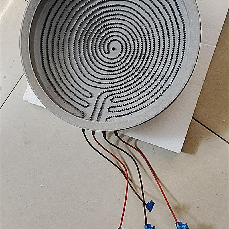 30厘米凹形电陶炉发热盘 红外炉/电热炉/电烤炉发热盘3000w5000w