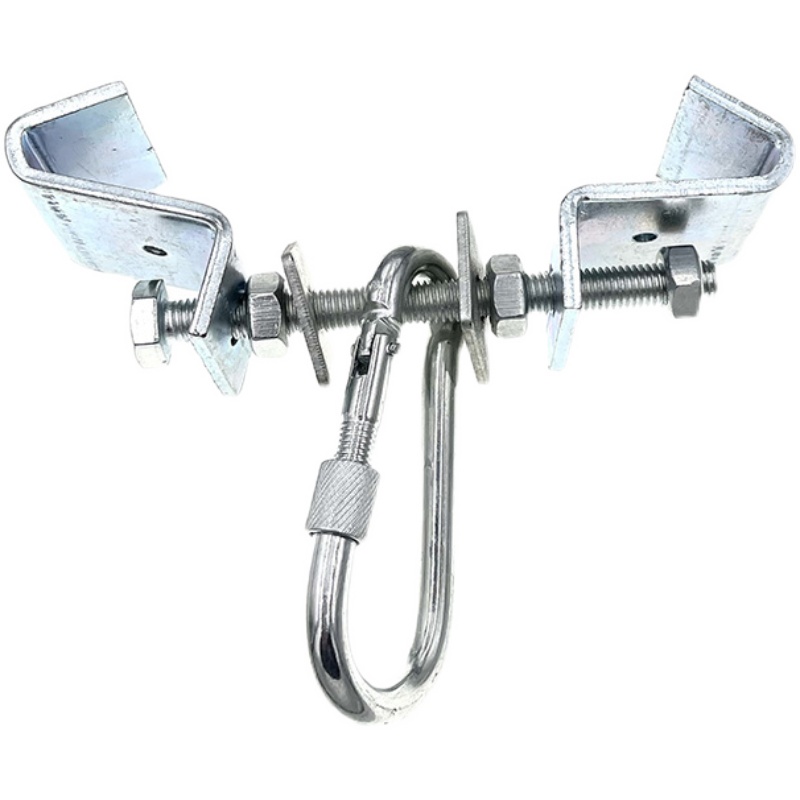 工字钢吊扇钩 吊灯架钢结构挂架可调式型钢梁卡H钢吊卡固定梁夹吊