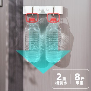 磁吸长柄雨伞收纳架入户门后壁挂家用防盗门挂钩放折叠伞具置物盒