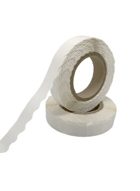 拉链纸箱波浪形泡棉双面胶彩盒快递箱封口胶高粘留边泡棉胶带易撕