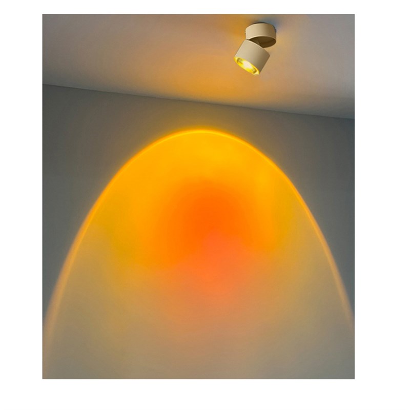 COB明装射灯日不落灯可调角度网红客厅走廊过道玄关装饰画氛围灯