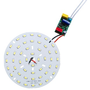 大功率工矿灯板厂房仓库光源LED贴片暖白高流明100 50 36瓦铝基板