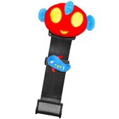 汽车儿童安全带固定器护肩套卡通车内防勒脖限位调节器车用保险带