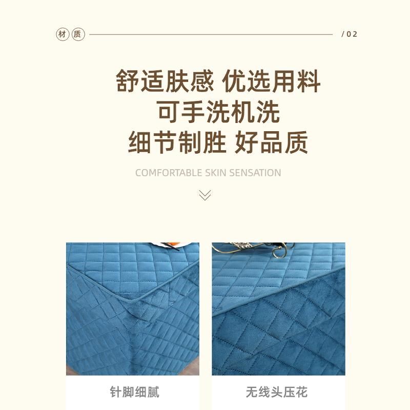 新款长方形烤火桌子罩套电烤炉子套罩取暖茶几桌布烤火被电火套罩