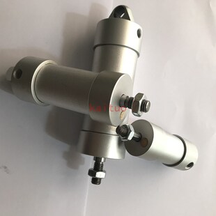 红五环螺杆空压机常闭进气阀伺服气缸贺尓碧格开山德斯兰气缸行程