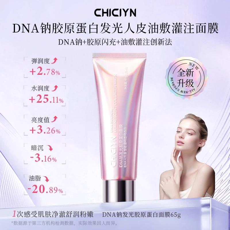 CHICIYNDNA钠发光胶原蛋白面膜