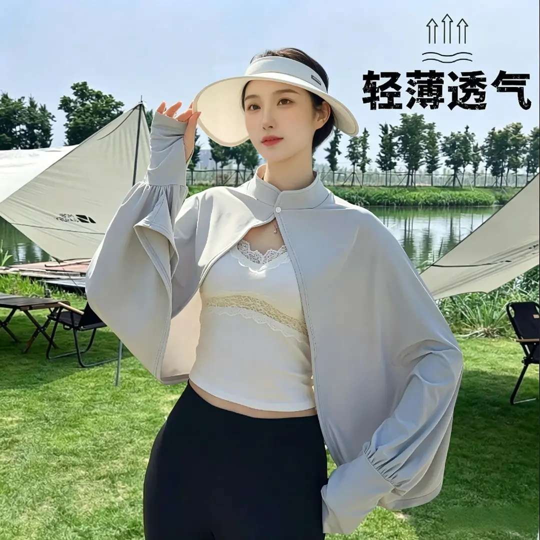 披肩女夏夏季骑车开车防紫外线