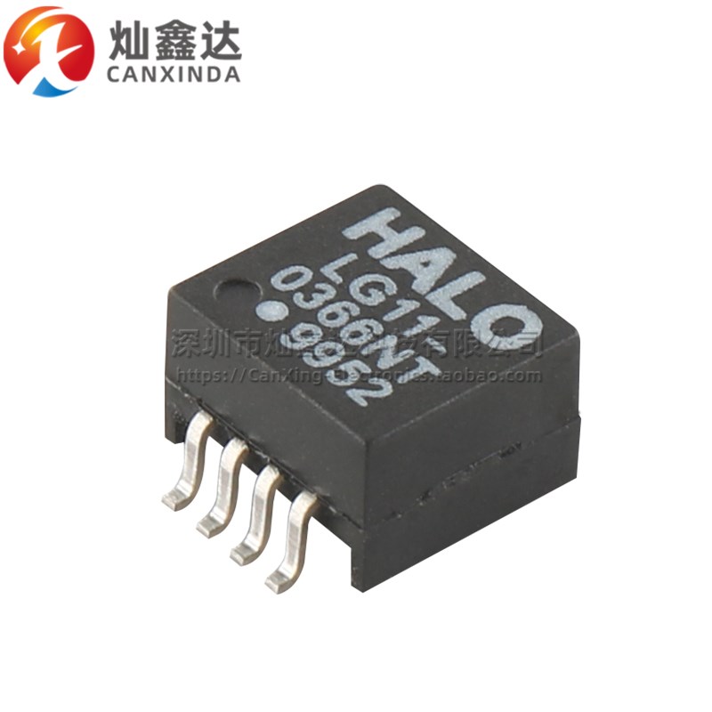 LG11-0366iNTTR 进口贴片微型1:1:1:1 36UH 8脚双组隔离脉冲变压