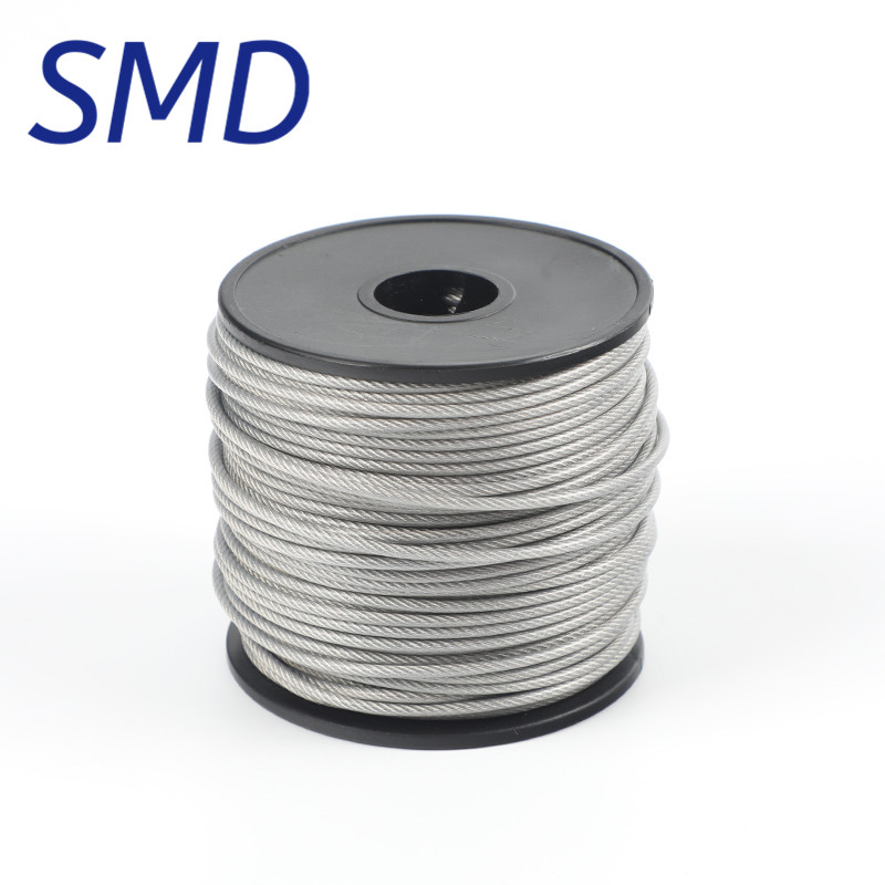 304不锈钢钢丝绳2mm粗包胶包塑尼龙耐磨钢丝超细软小钢丝晾衣绳,童装/婴儿装/亲子装,儿童装饰手表,淘宝优惠券,粉丝福利购,淘宝优惠卷