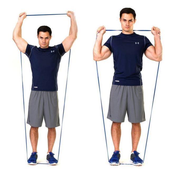 Fitness Resistance Band Pilates Exercise Yoga Elastic Bands