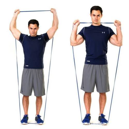 Fitness Resistance Band Pilates Exercise Yoga Elastic Bands