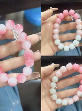 盘珠子小学生可盘手串可以盘的珠子手錬儿童盘珠手錬学生念珠手捻