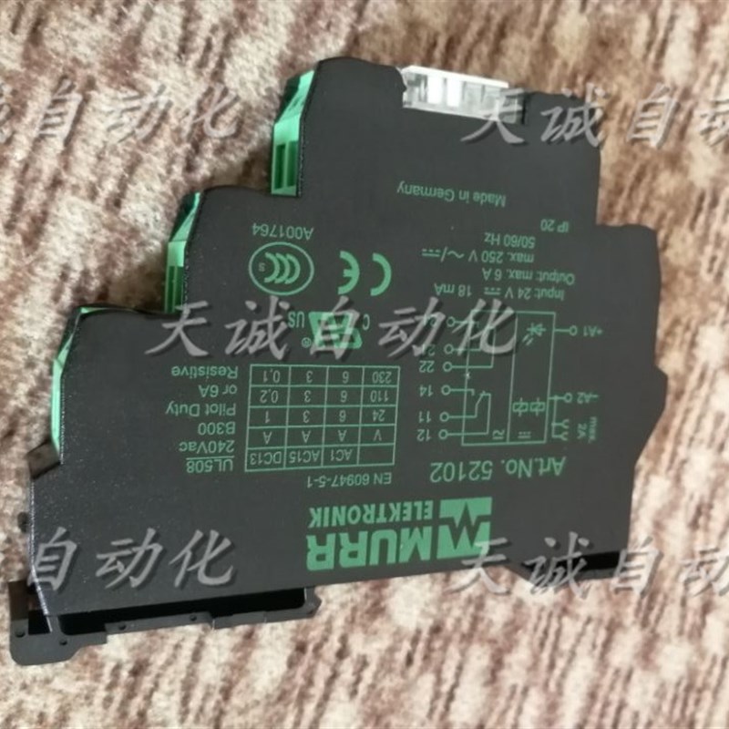 穆尔光电隔离继电器 AMURR ELEKTRONIK RT.NO. 52102议价