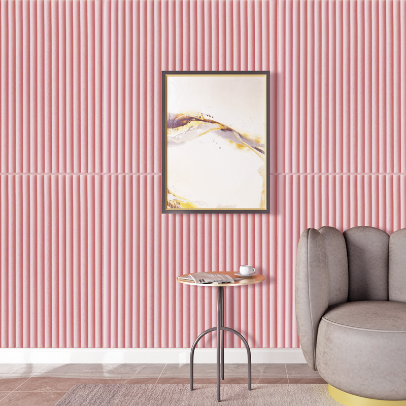 3D foam wallpaper soft package wall paste stickers decorativ