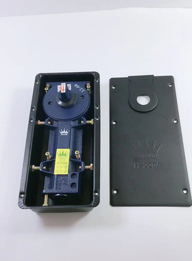 玻璃门地弹簧220B 818 322哑黑色地簧无框门有框木门地弹璜通用型